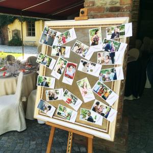 Servizio stampa foto istantanee per matrimonio a Torino